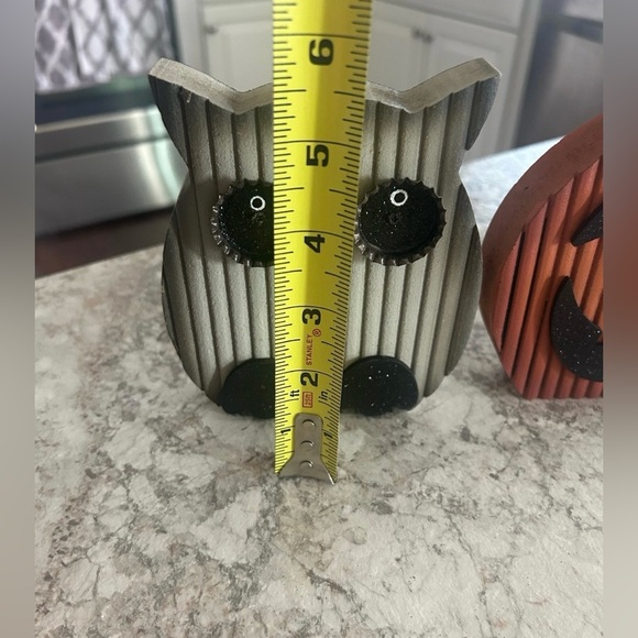 Fall Decor Owl & Pumpkin Table Top - Picture 6 of 7